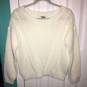 Charlotte Russe Cable Knit Sweater